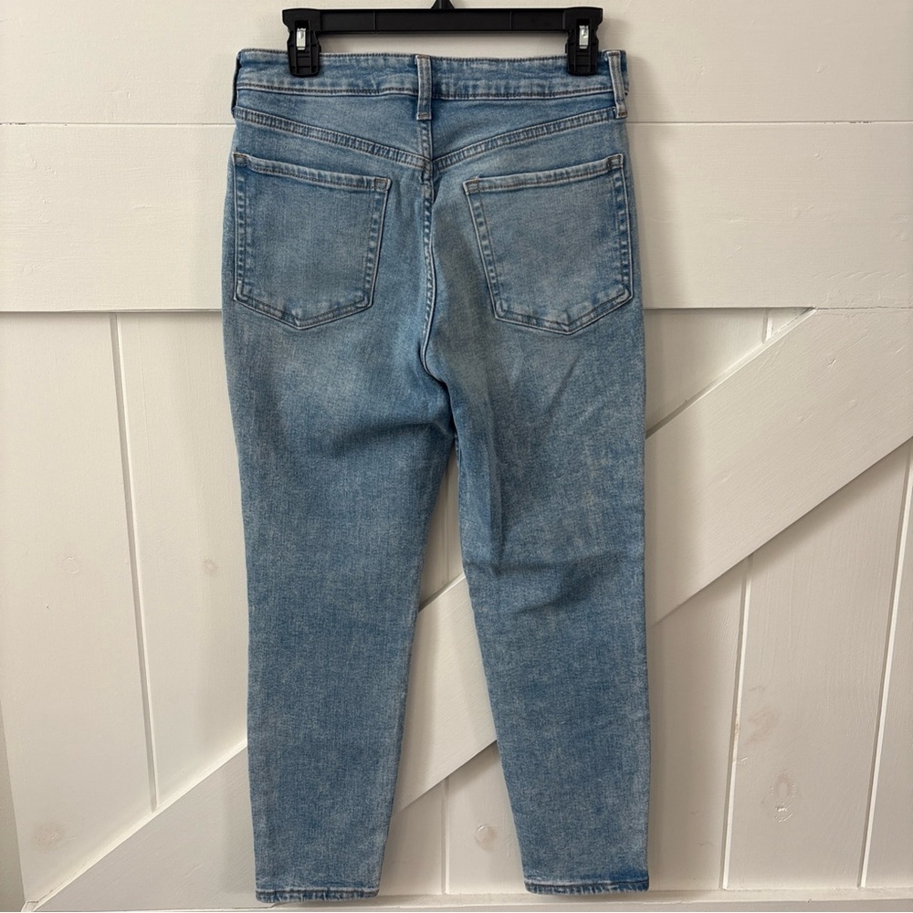 Set Of 2 Old Navy O.G. Straight High Rise Jeans Secret Smooth Pockets Size 6 - Picture 3 of 8